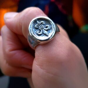 NOA ZUMAN STERLING SILVER 925 RING SZ 8 MADE IN ISRAEL